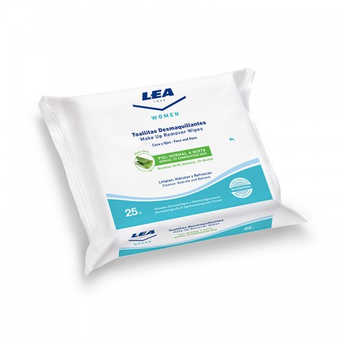 Toallitas Desmaquillantes Aloe Vera LEA Women 25 uds.