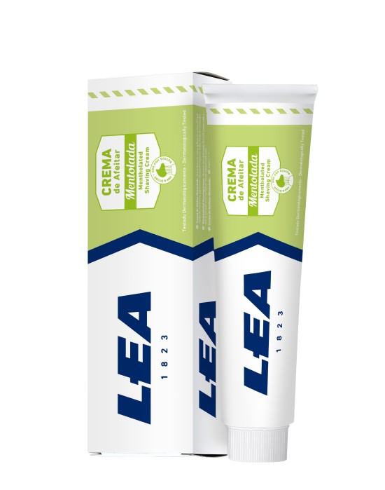 Best shaving cream with brush mentholated LEA 150 gr.