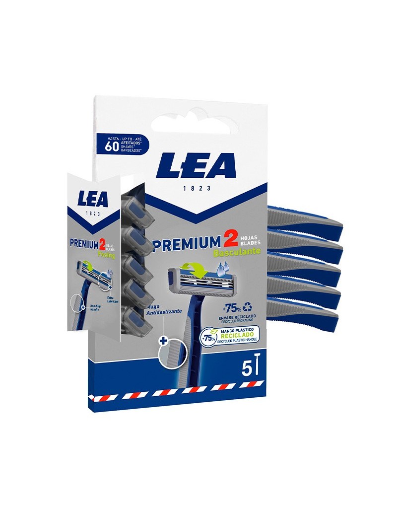 Disposable Razor LEA PREMIUM 2  PIVOT 5 units