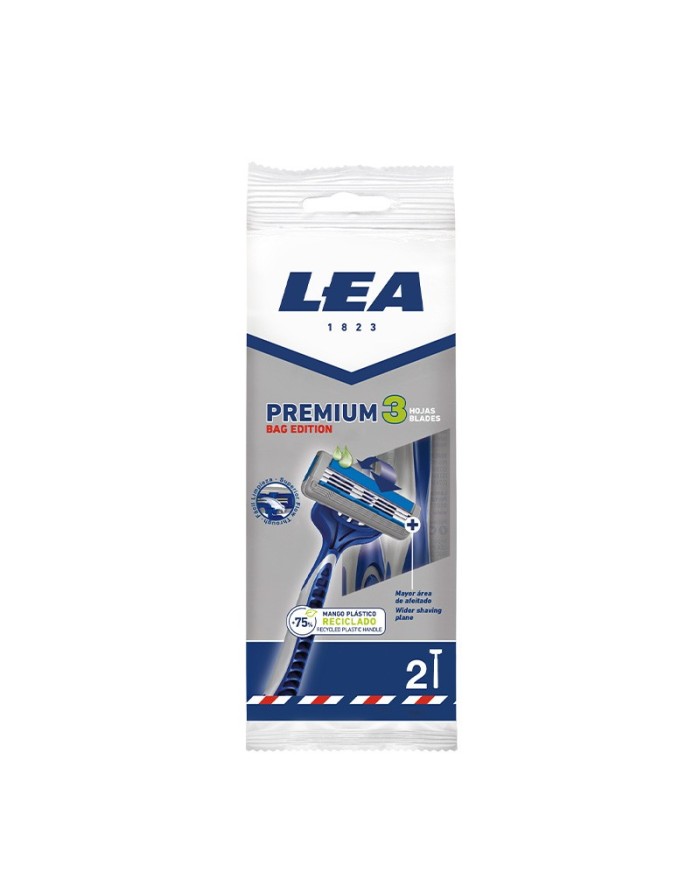 Disposable Razor LEA PREMIUM 3 BAG EDITION 2 units