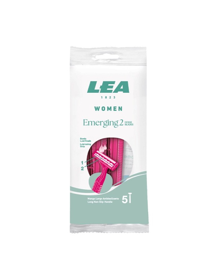 Disposale Razor LEA Women Emerging 2 5 UNITS