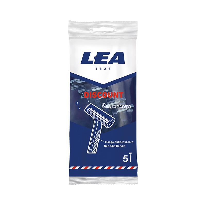 Maquinilla Desechable LEA Discount 5 uds
