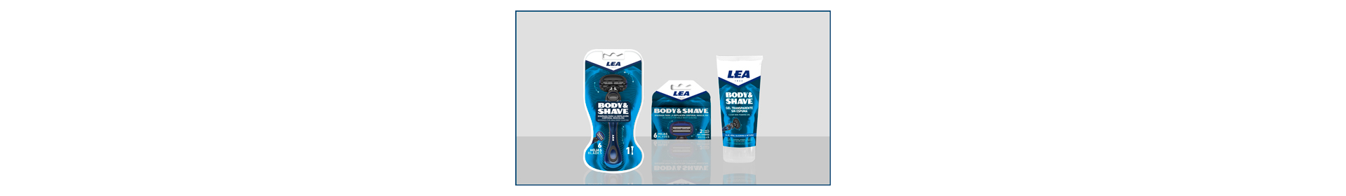 male depilation shave